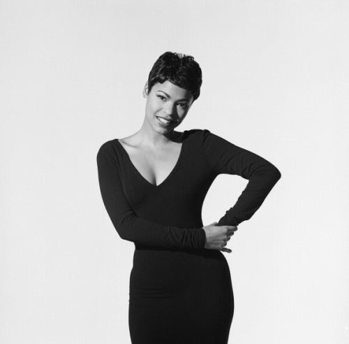 Curvy black woman in black sexy dress, black girl art, black - Inspire  Uplift