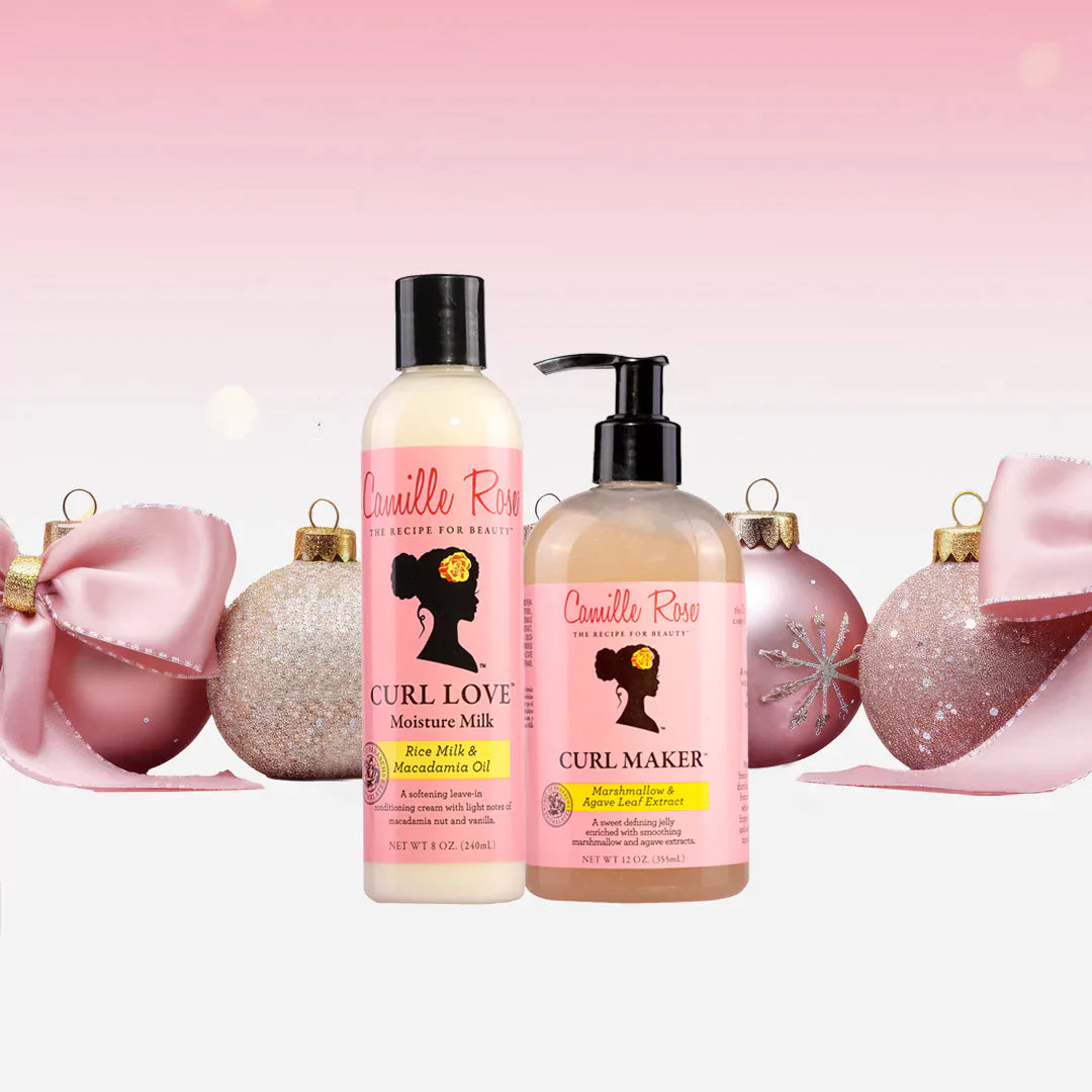 Camille Rose Bundle Holiday popular Gift Set Camille Rose Curl Maker Honey Growth Oil