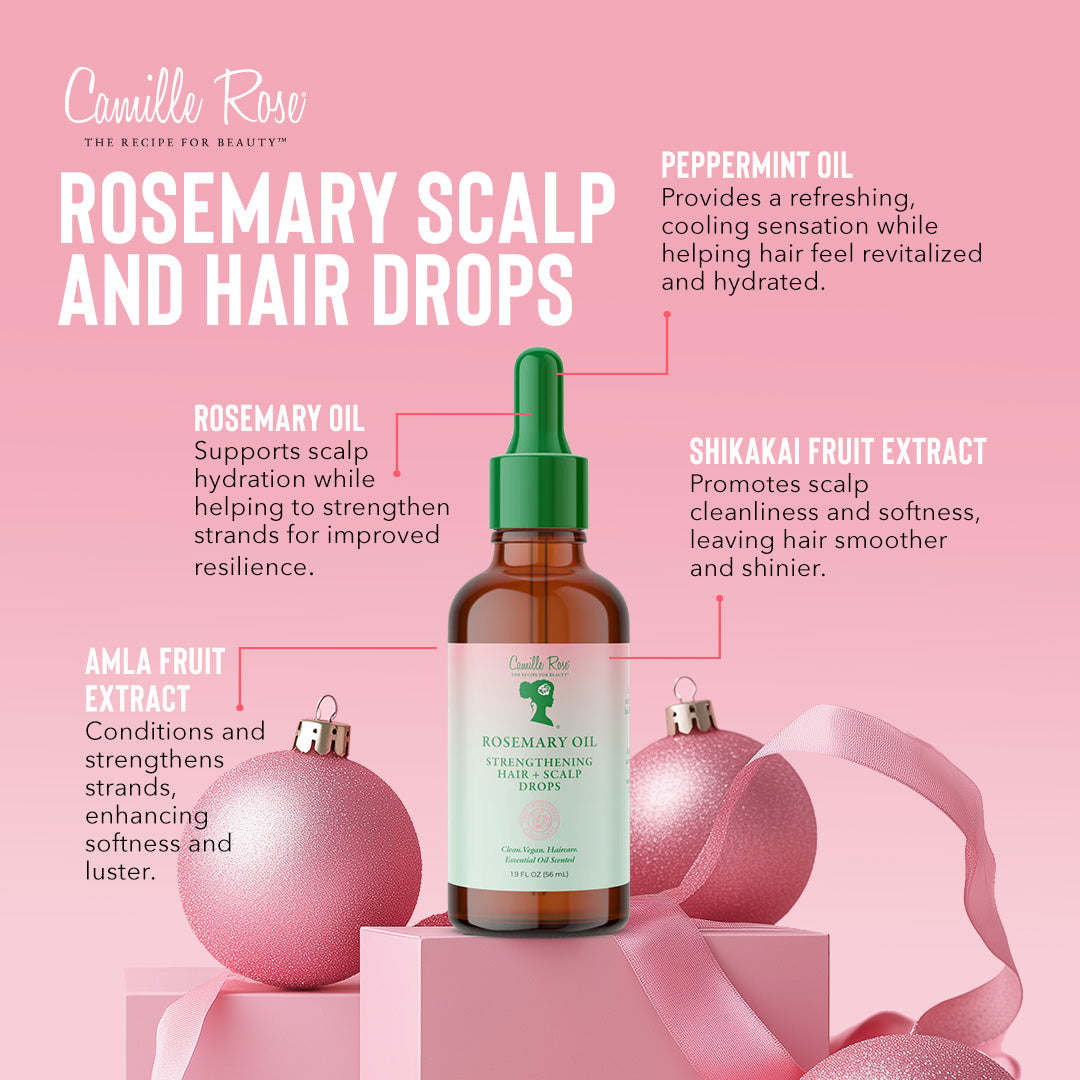 Rosemary Oil Strengthening Hair & Scalp Drops