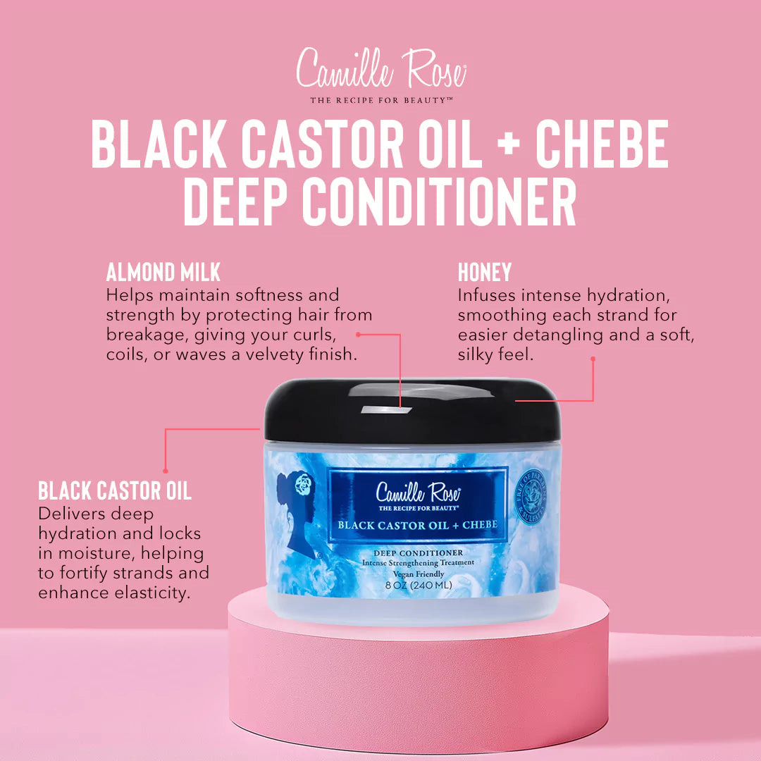 Black Castor Oil + Chebe Deep Conditioner